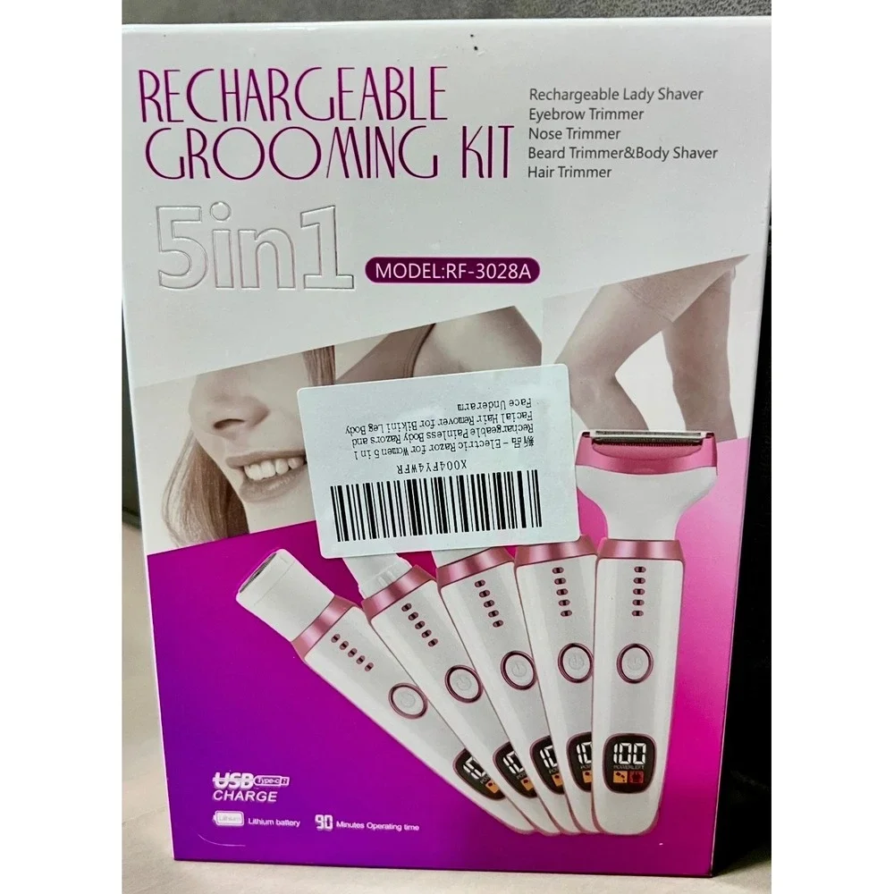 Rechargeable Grooming Kit 5in1‎ New in Box